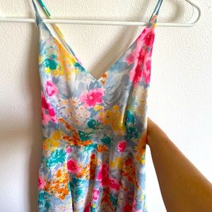 Lush floral romper